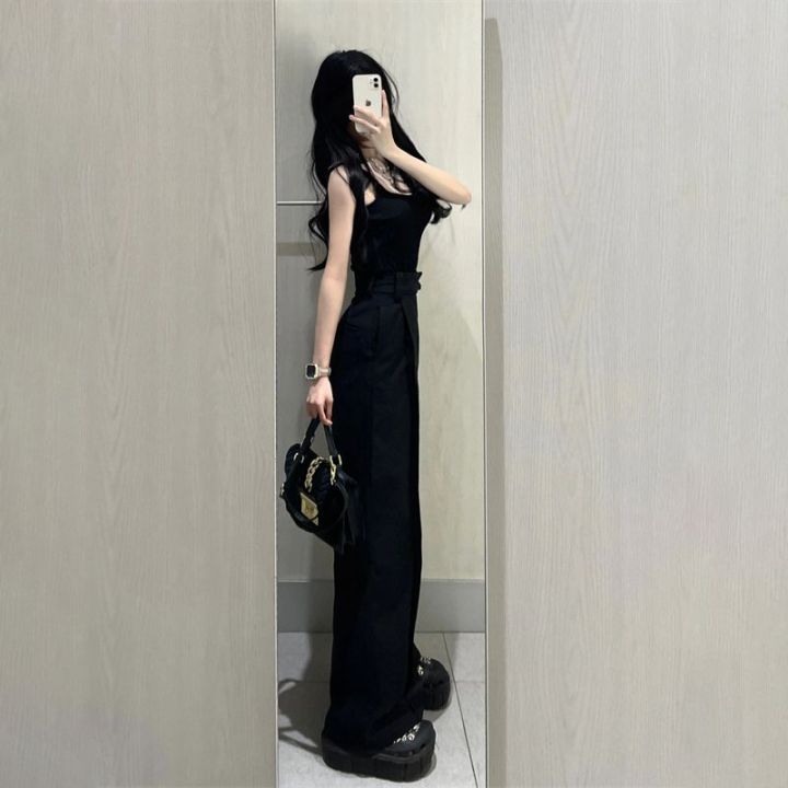 Sweet%20Cool%20Style%20Backless%20Slim%20Fit%20One-Piece%20Vest%20Top%20Korean%20Style%20High%20Waist%20Wide%20Leg%20Straight%20Suit%20Pants%20Hot%20Girl%20Summer%20Suit%20for%20Women%20-%20Image%205