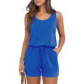 Ladies Sleeveless Summer Cotton Jumpsuit From Levin. 