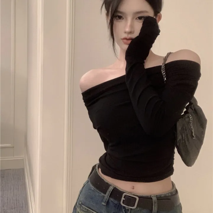 %E3%80%90Hot%20deal%E3%80%91%20Autumn%20Hottie%20Off%20Shoulder%20T-shirt%20Women%20Solid%20Color%20Long%20Sleeve%20Chic%20Crop%20Tops%20-%20Image%208