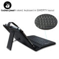 Universal Tablet Case With Keyboard Stand Function Travel Portable Sleeve Removable Keyboard Cover PU Leather Keyboard Folio Case Cover Compatible For 7/8 Inches IOS Android Windows System Tablet. 