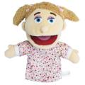 HOTOMI Cartoon Kids Educational Playhouse Grandpa Grandma Hand Puppet Baby Talking Father Mother Half Body Family Puppet Hand Doll Puppet Plush Toy Stuffed Toys Hand Puppet Plush Doll. 