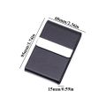 【New-store】 Multifunction Packaging Box Man & Woman Name Card Holder Slim Pocket Business Card Holder ID Case.