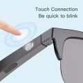 Unisex Smart Sunglasses with Hi-Res Audio, HD UV Protection, Wireless Calls & Music, Long Battery Life, Rechargeable, Touchpad Control By Latfu. 