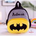 Whimsical Versatile -Choice and Remark -8x9 Inches Batman Boys Girls Cartoon Mini Backpack Preschool Baby Schoolbag- Avant-garde. 