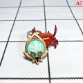 【sought-after】 keychain Genshin impact vision element 's eye for Men car key chain women accessories cute bag pendant key ring gifts MJ. 
