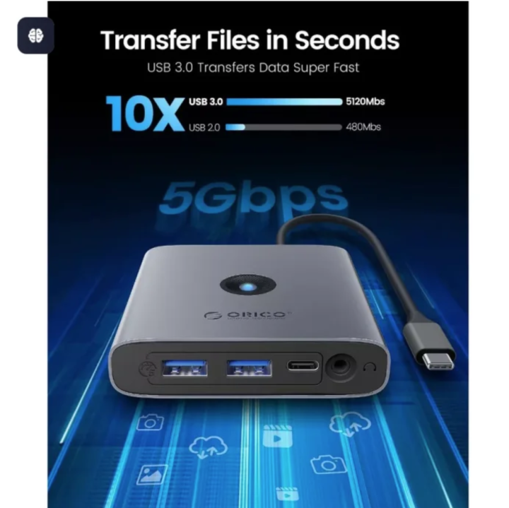 ORICO%20FAX3-8P-GY-EP%20Type-C%20Docking%20Station%20-%20Image%203