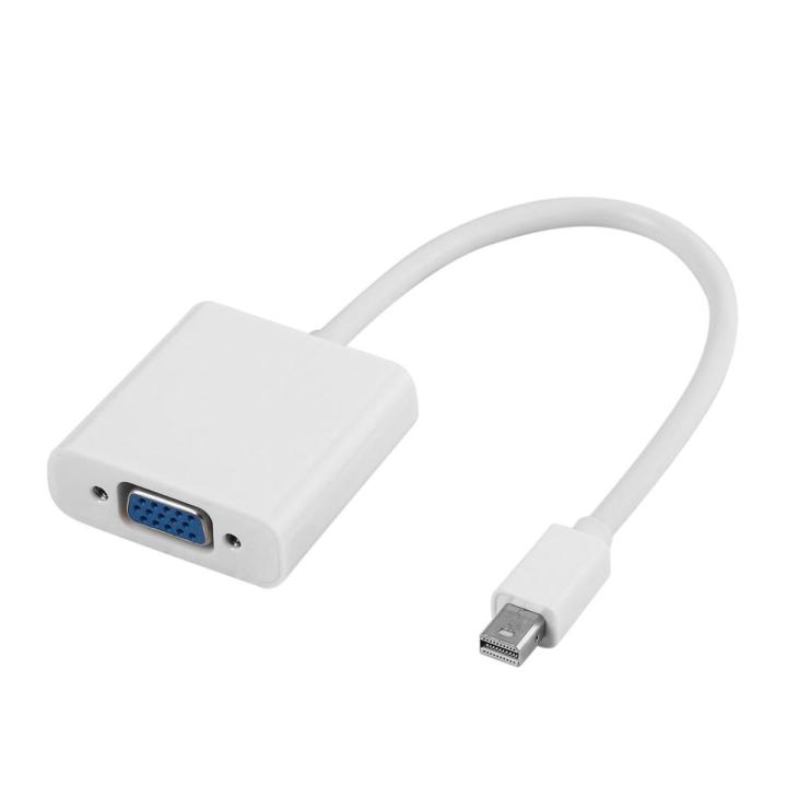 MA Mini Displayport Display Port To VGA adapter Cable for Apple