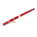 Bamboo Royal Designed Red Flute - RED. 