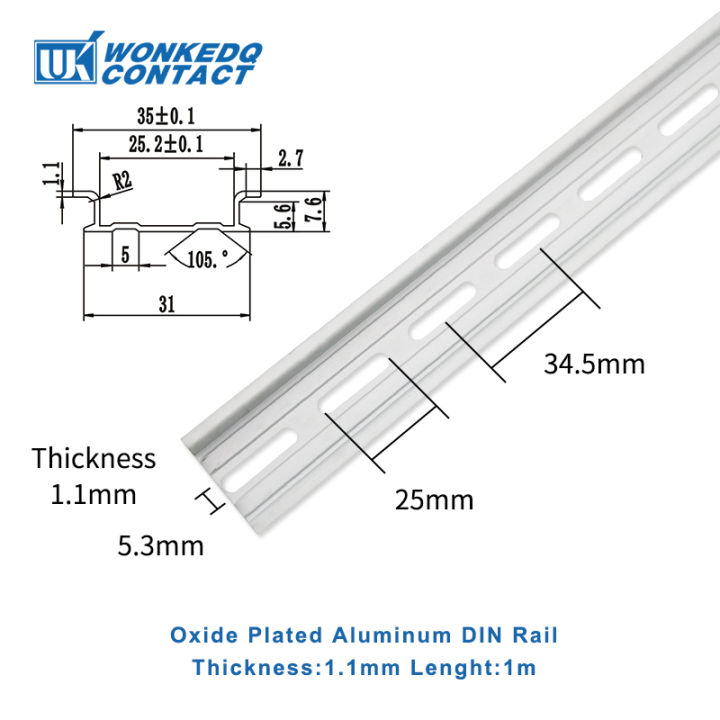 DIN%20Rail%20NS35/7.5%20Steel/Aluminum%20Thickness%201mm/1.5mm%20NS%2035-S/relaxAL%20Mounting%20Terminal%20Block%20Installation%20Electrical%20Cabinet%20C45%20-%20Image%203