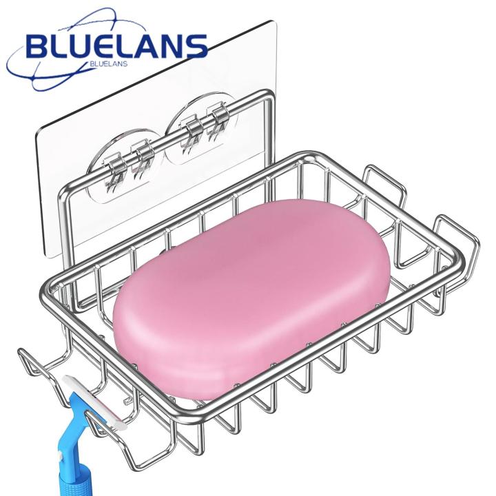 Anti-slip%20Soap%20Holder%20Stainless%20Steel%20Wall-mounted%20Soap%20Holder%20with%20Hooks%20Anti-slip%20Stable%20Punch-free%20Perfect%20for%20Bathroom%20Organization%20Southeast%20Asian%20Buyers'%20Favorite%20Stainless%20Steel%20Soap%20Holder%20-%20Image%204