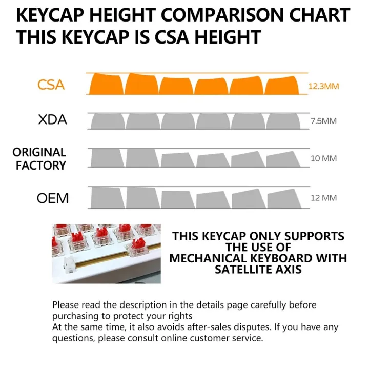PBT%20Keycap%20149%20Keys%20CSA%20Profile%20Double%20Shot%20Keycaps%20for%20MX%20Keyboard%20104%2087%2061%20Melody%2096%20KBD75%20ID80%20GK64%20SP84%20-%20Image%206