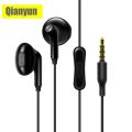 Original QianYun Qian39 69 Hifi In Ear Earphone High Qaulity Bass Dynamic Flat Head 3.5mm Earbuds Headset.