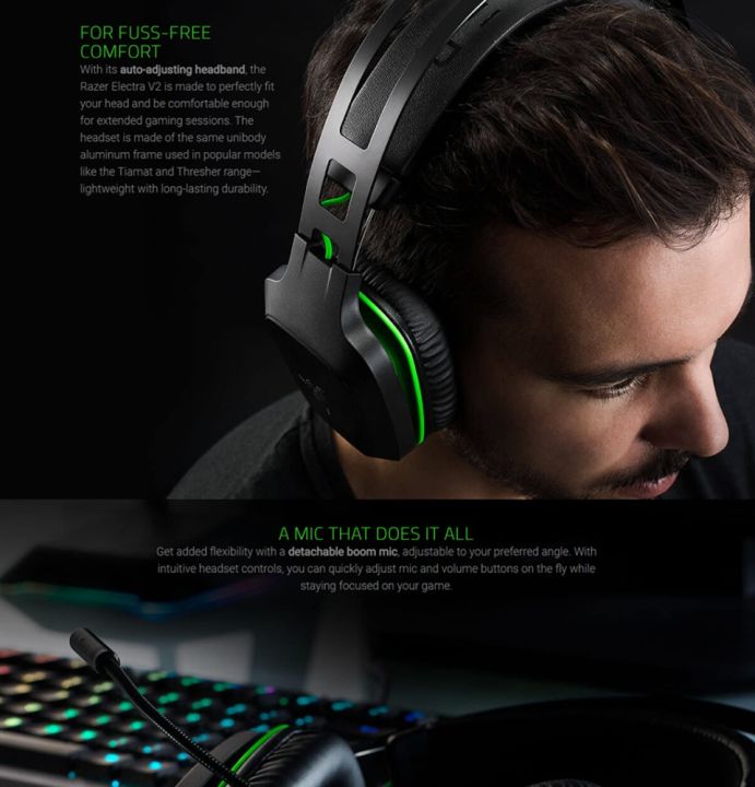 RAZER%20Electra%20V2%20USB%20Gaming%20Headphones%207.1%20Surround%20Sound%20Auto%20Adjusting%20Headband%20Detachable%20Boom%20Mic%20with%20In-Line%20Controls%20Gaming%20Headset%20-%20Image%206
