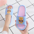 Cute Thick Sole Korean Edition Student Shoes Home, Sleeping Room, Sliding resistant Bathroom, High Heel Cool Slippers for Women's Summer Outwear.