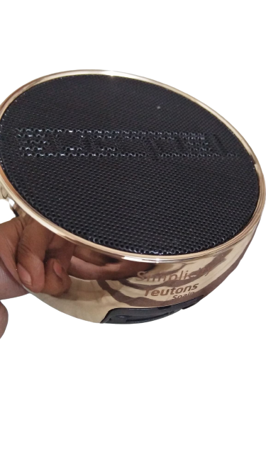 Simplicity Metallic Bluetooth Speaker