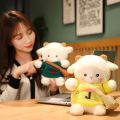 【Best value for money】 Lovely Cute Cartoon Doll Plushie Crossbody Bag Soft Sweater Sheep Little Sheep Plush Sheep Stuffed Sheep Plush Doll Stuffed Animals.
