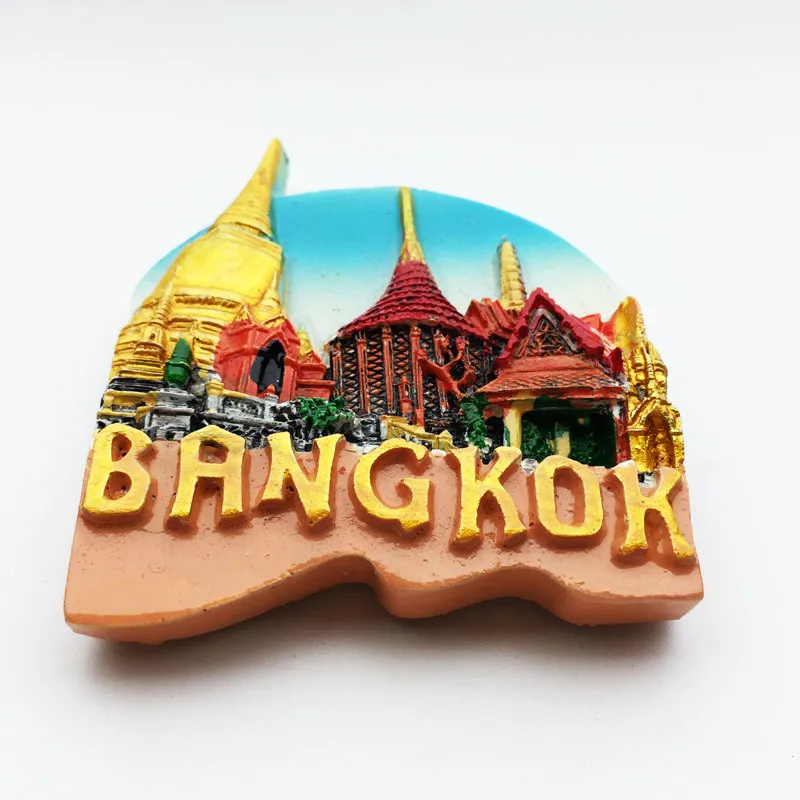 Large Thailand Country Shaped Souvenir Magnet - Jumbo Rubber Map Fridge Magnet