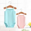 Baby Girls White Sleeveless Bodysuits for Newborn Summer Cotton Rompers Infants Playsuit New One-Pieces Onesie Costume 2022.