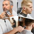 HTC AT-525 Professional Hair Clipper with 4 Length Settings, Hair Trimmer self-Sharpening Steel Blades, Easily use, , Black.