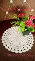 Unique Design, Crochet Doily Plate mat Round 11"+Inc and more Attractive Useful.