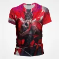 New Cool Persona 5 3D Printed T-shirts Joker P5s Graphic Casual Style T Shirt Funny Harajuku Fashion Over Sized Men Women Top Tee. 