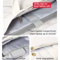 Laptop Tote Bag for Women 14 Inch Shockproof Canvas Computer Office Work School Briefcase for Macbook Lenovo ASUS Acer HP Huawei. 