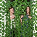 Artificial Hanging Vines Plant - 7 feet - artificial flower. 