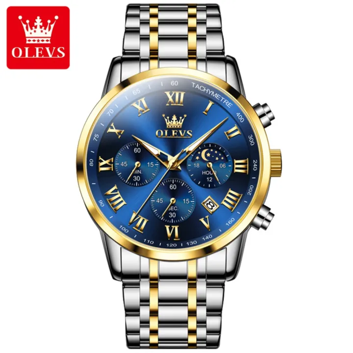 Olevs%205529%20Stainless%20Steel%20Chronograph%20Wrist%20Watch%20For%20Men%20-%20Image%206