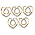 Scarves Clips Scarf Clasp Holder Shirt Waist Clips for Bowknot Neckerchief Shawl Loose Clothes.