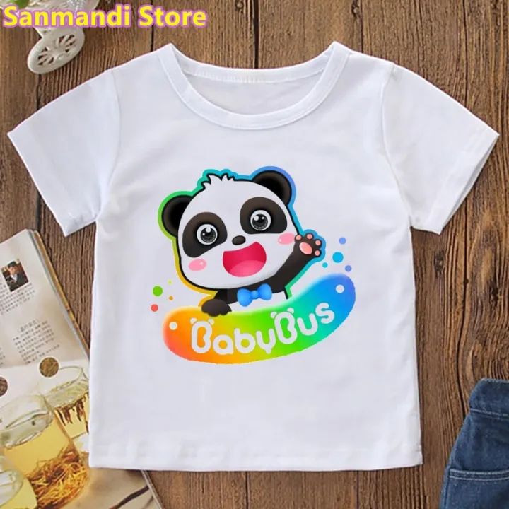 Rainbow%20Babybus%20Panda%20Graphic%20Print%20Tshirt%20Girls/Boys%20Kids%20Clothes%20Summer%20Short%20Sleeve%20T%20Shirt%20Harajuku%20Kawaii%20Children%20Clothing%20-%20Image%202