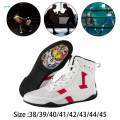 Wrestling Shoes Fitness Sneakers Training Accessories Boxing Shoes Footwear for Sparring Length 24cm. 