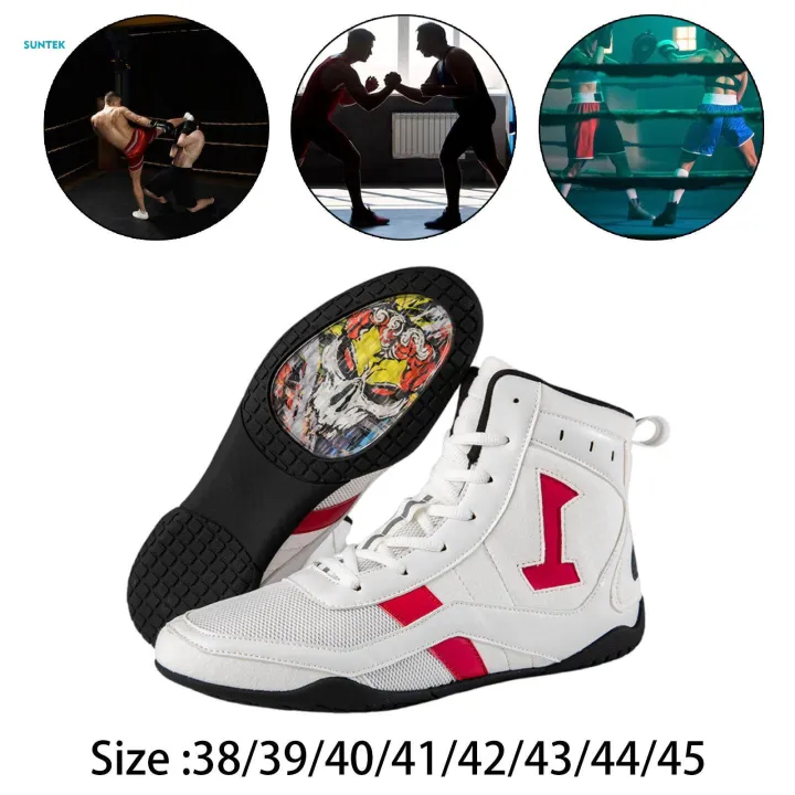 Wrestling%20Shoes%20Fitness%20Sneakers%20Training%20Accessories%20Boxing%20Shoes%20Footwear%20for%20Sparring%20Length%2024cm%20-%20Image%206