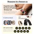1.58 inch long screen sports smartwatch with fitness heartbeat tracking, real-time data, communication, IP67 waterproof watch. 
