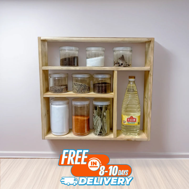 Kitchen storage  rack multi Functional Kitchen Rack organizer Shelve Jar Rack Storage Shelf Cabinet Stand SPKO16