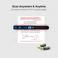 iScan Portable Scanner Mini Handheld Document Scanner A4 Book Scanner JPG and PDF Format 300/600/900 DPI. 