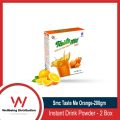 Smc Taste Me Orange Flavored Instant Drink Powder - 2 Box - 200gm Box. 