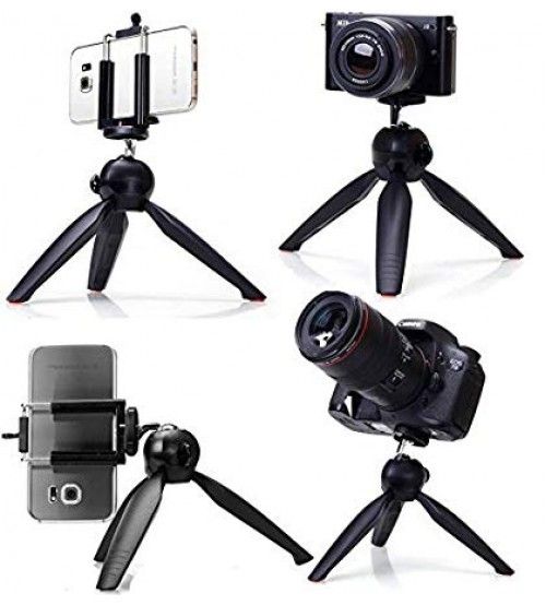 YT%20228%20Mini%20Tripod%20For%20Mobile%20and%20Camera%20with%20Mobile%20Holder%20-%20Black%20-%20Image%203