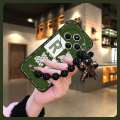 Anti-knock Waterproof Phone Case For Redmi A4 5G/14C 5G/Xiaomi Poco M7 5G Cartoon Back Cover soft case Bear bracelet.