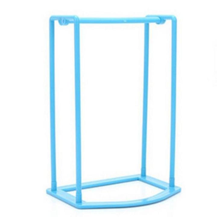 Clothes Hanger Organizer Convenient Space-saving PP Hanger Stacker Rack with Lifting Handle for Laundry