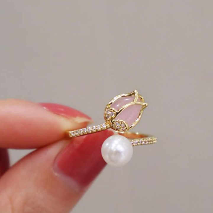 Pink%20Tulip%20Flower%20Ring%20%20Rings%20for%20Teen%20Girls-%20Personality%20Fashion%20Cat's%20Eye%20Stone%20Tulip%20Flower%20Open%20Ring%20-%20Image%208