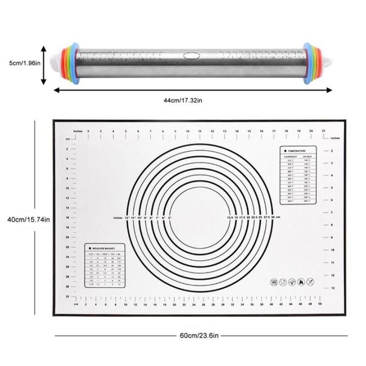 Rolling%20Pins%20For%20Baking%20With%20Mat%20Adjustable%20Pie%20Rolling%20Pin%20With%20Multi%20Color%20Thickness%20Rings%20Nonstick%20Silicone%20Pastry%20Mat%20Bench%20-%20Image%207