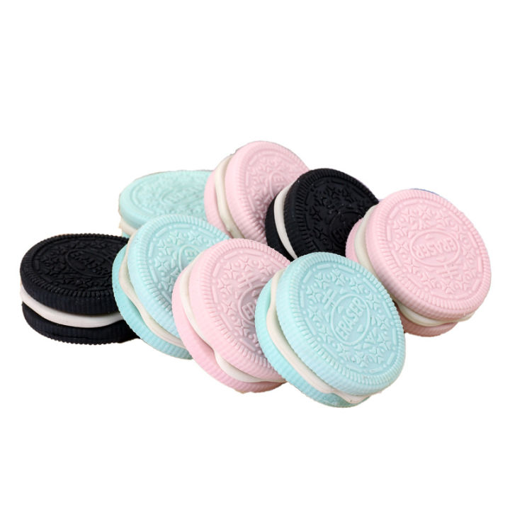 2024%20Cartoon%20Creative%20Biscuit%20Eraser%20Simulation%20Oreo%20Student%20Stationery%20Traceless%20Eraser%20Myhappinessisyou%20-%20Image%206