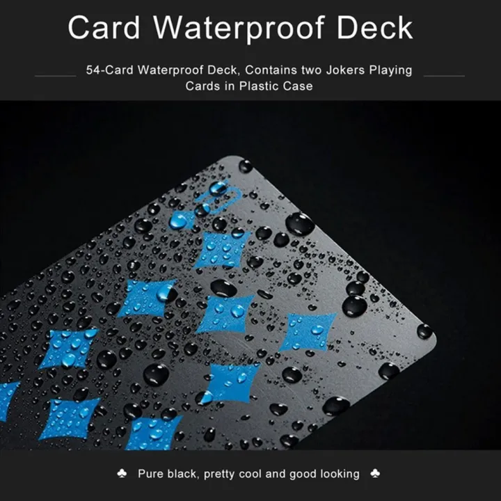 %E3%80%90Happy%20baby%20toy%20store%E3%80%9154pcs/deck%20Waterproof%20PVC%20Plastic%20Cards%20Set%20Magic%20Tricks%20Tool%20Pure%20Color%20Black%20Magic%20Box-packed%20-%20Image%204