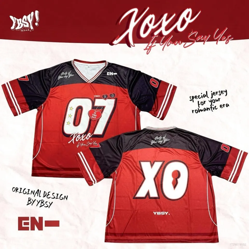 HZ Enhypen number 07 XO EN- Special Jersey for Your Romantic