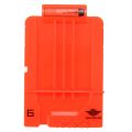 6 Dart Rounds Magazine Darts Quick Reload Clip System Kit For Nerf N-Strike 9927. 