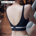 U Back bra Backless Bra Sport bra Underwear Yoga Gym Workout Fitness Running bra. 