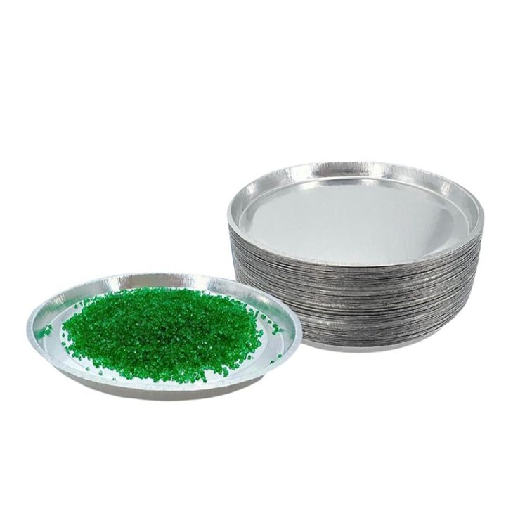 Aluminum Sample Pans for Moisture Analyzer (50 Pack) 90mm Round Lab ...