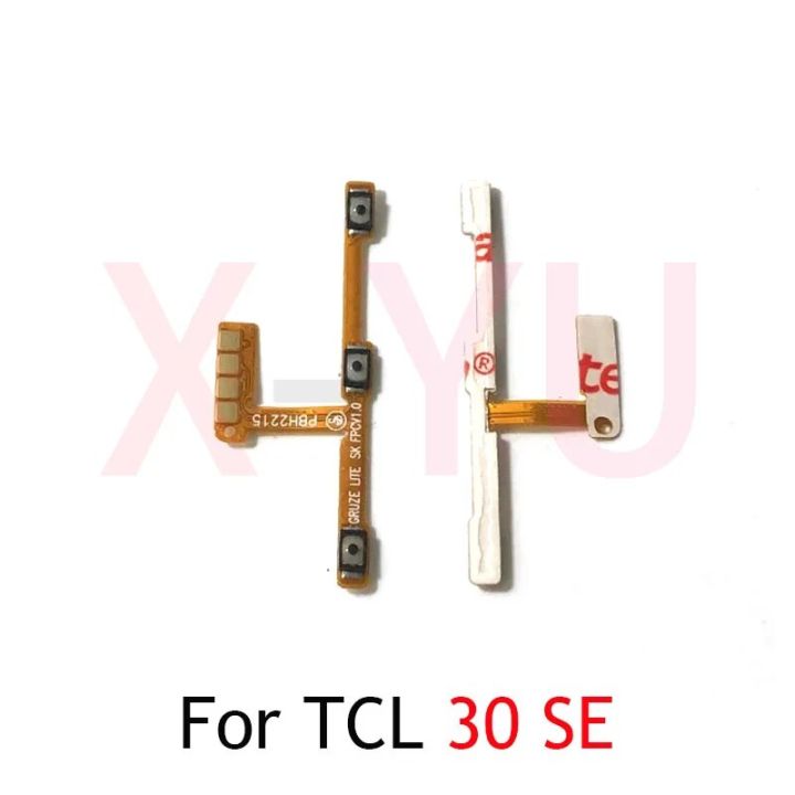 For TCL 30 SE 30SE 6165H 6165 / 30 Plus 30+ T676K T676J T676 Power On Off Switch Volume Side Button Flex Cable