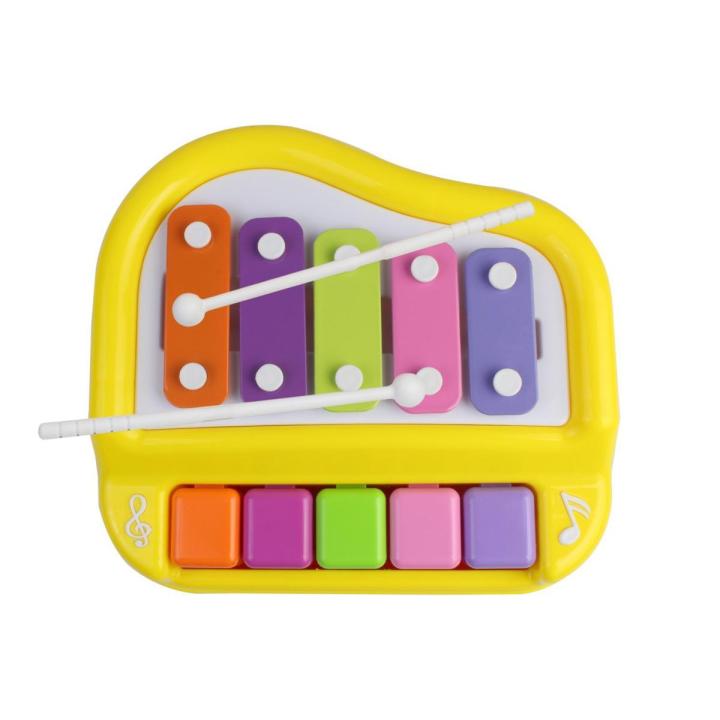 BUCA Instrument 5 Key Striking Organ and Xylophone Musical Toy with 2 ...