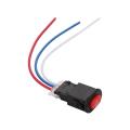 Motorcycle electric vehicle modified double flash warning jump switch. 